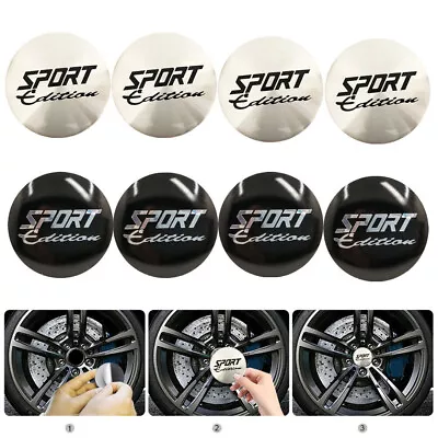 4x >> 56MM Car Wheel Center Cap Sticker Accessories Auto Wheel Hub Cap Rim Cover • $18.79